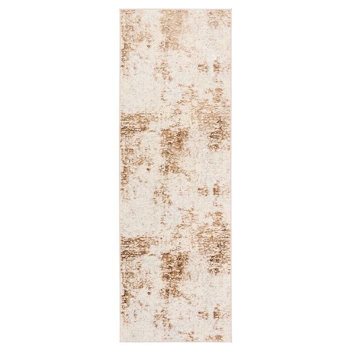 Livia Gold Painterly - T4017 - 3' x 8' Runner