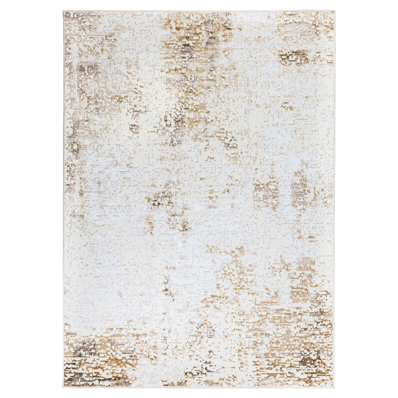 Livia Gold Painterly - T4017 - 5' x 8'