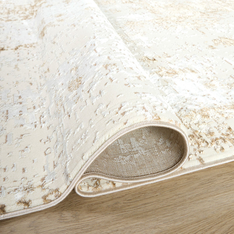 Livia Gold Painterly - T4017 - 5' x 8'