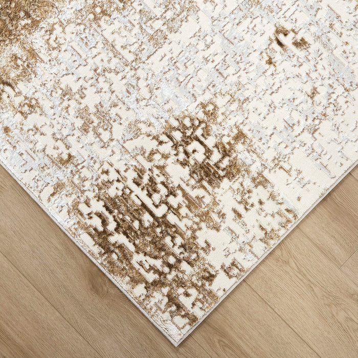 Livia Gold Painterly - T4017 - 10' x 13'