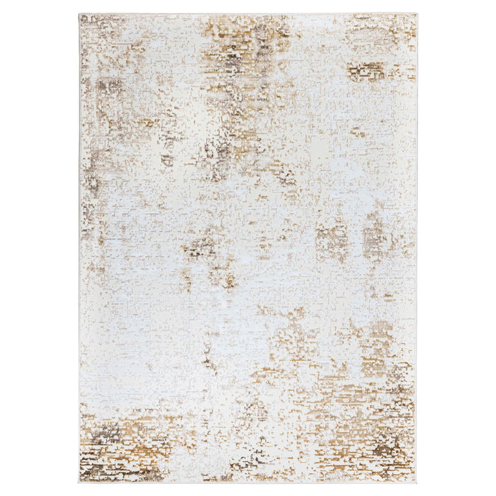 Livia Gold Painterly - T4017 - 8' x 11'