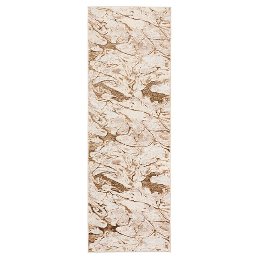 Livia Brown Marbled - T4018 - 3' x 8' Runner