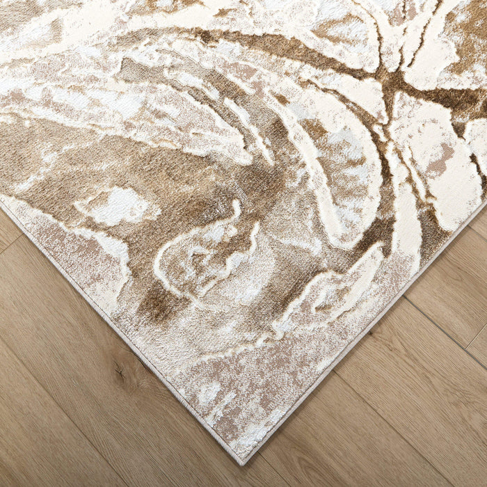 Livia Brown Marbled - T4018 - 5' x 8'
