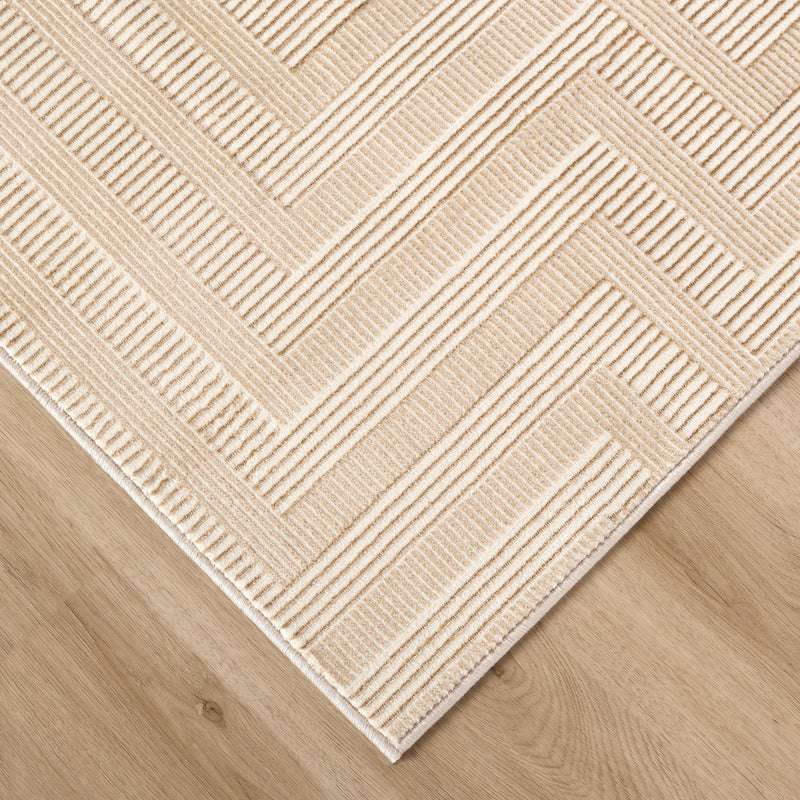 Livia Gold Geometric - T4019 - 3' x 8' Runner
