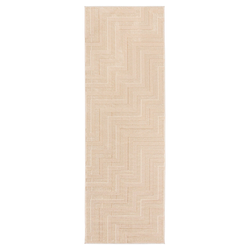 Livia Gold Geometric - T4019 - 3' x 8' Runner