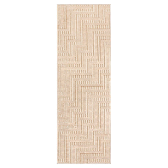 Livia Gold Geometric - T4019 - 3' x 8' Runner