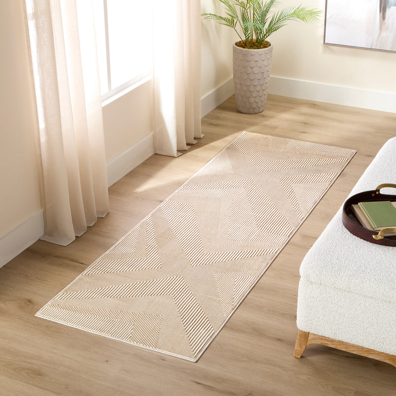 Livia Gold Geometric - T4020 - 3' x 8' Runner
