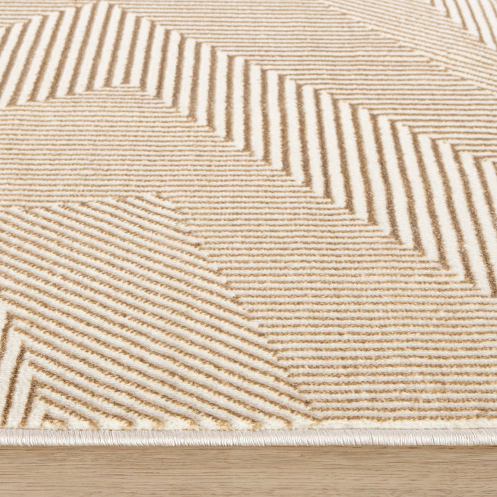 Livia Gold Geometric - T4020 - 3' x 8' Runner