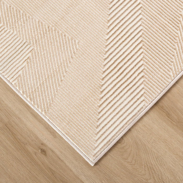 Livia Gold Geometric - T4020 - 3' x 8' Runner