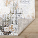 Salim Ivory Brown Painterly - T4022 - 7' x 9'
