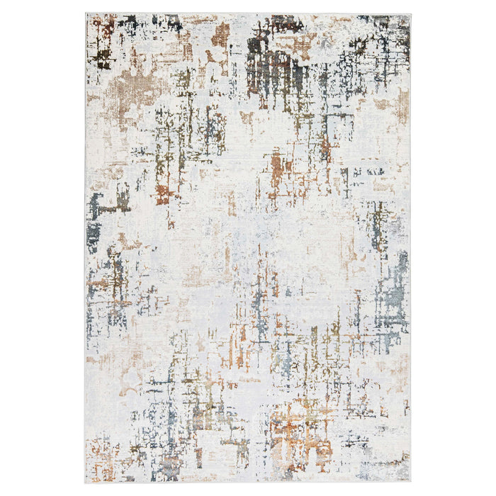 Salim Ivory Brown Painterly - T4022 - 10' x 13'