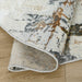 Salim Ivory Brown Painterly - T4022 - 5' Round