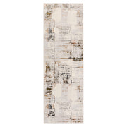 Salim Ivory Brown Painterly - T4023 - 3' x 8' Runner