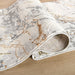 Salim Ivory Brown Marble Striations - T4024 - 3' x 8' Runner