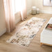 Salim Beige Brown Painterly - T4025 - 3' x 8' Runner