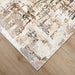Salim Beige Brown Painterly - T4025 - 8' x 11'