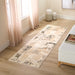 Salim Ivory Brown Painterly - T4026 - 3' x 8' Runner