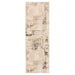 Salim Ivory Brown Painterly - T4026 - 3' x 8' Runner