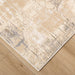 Salim Ivory Brown Painterly - T4026 - 3' x 8' Runner