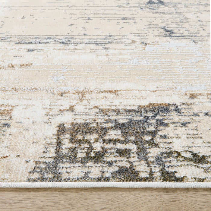 Salim Ivory Brown Painterly - T4026 - 2' x 3'
