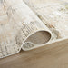 Salim Ivory Brown Painterly - T4026 - 2' x 3'