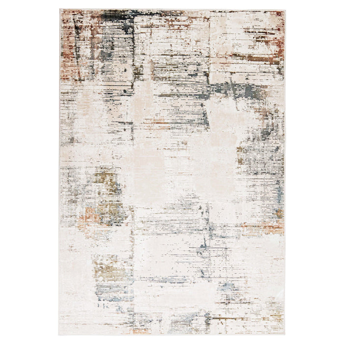 Salim Ivory Brown Painterly - T4026 - 10' x 13'