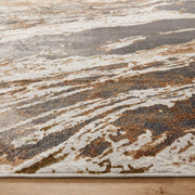 Salim Brown Gray Painterly - T4027 - 5' x 8'