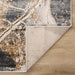 Salim Brown Gray Painterly - T4028 - 3' x 8' Runner