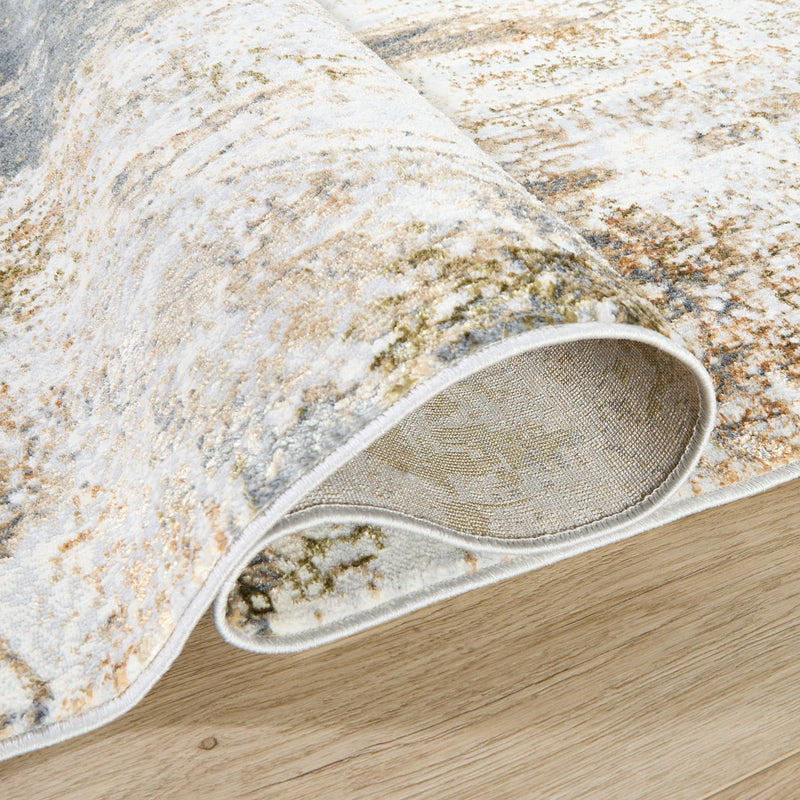 Salim Brown Gray Painterly - T4028 - 5' x 8'