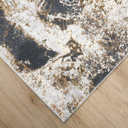 Salim Brown Gray Painterly - T4028 - 5' x 8'