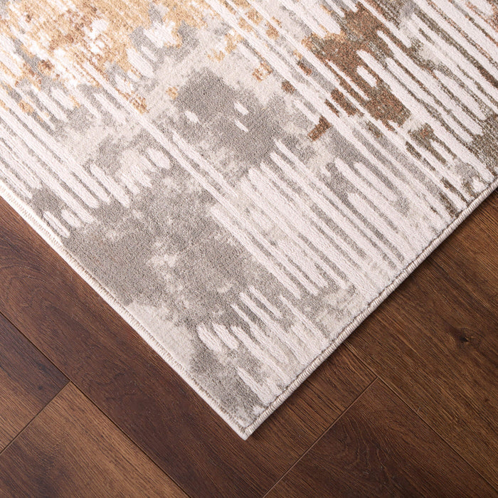 Laila Brown Painterly - T5005 - 8' x 11'