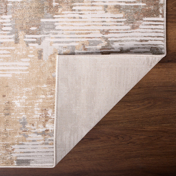 Laila Brown Painterly - T5005 - 5' x 8'
