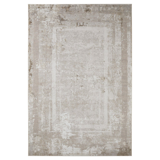 Laila Beige Linear Geometric - T5006 - 5' x 8'