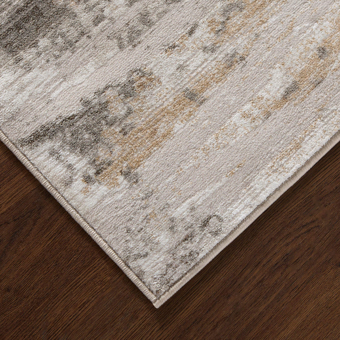 Laila Brown Painterly - T5007 - 5' x 8'