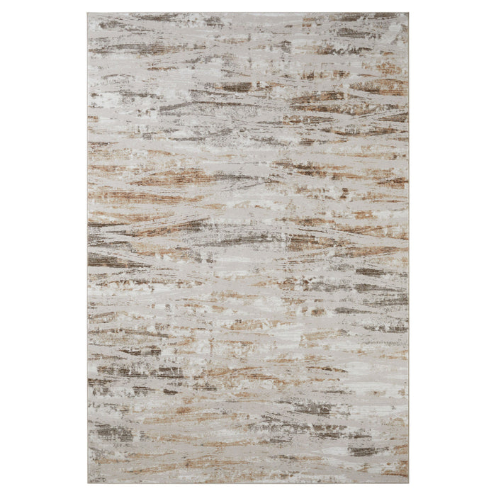Laila Brown Painterly - T5007 - 7' x 9'
