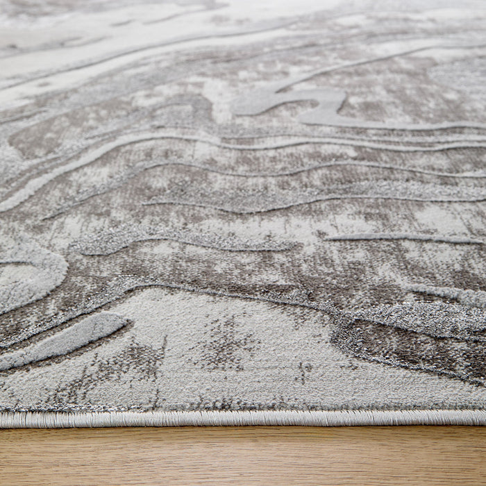 Ayda Gray Marbled - T9001 - 10' x 13'