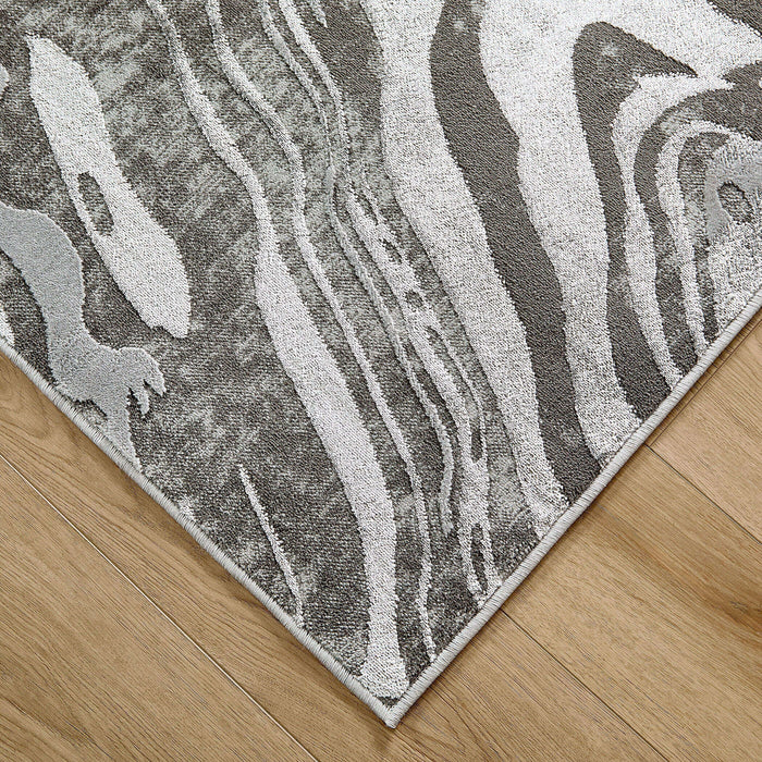 Ayda Gray Marbled - T9001 - 5' x 8'