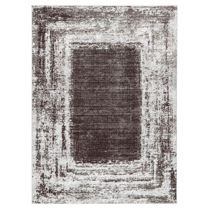 Ayda Black Border - T9002 - 7' x 9'