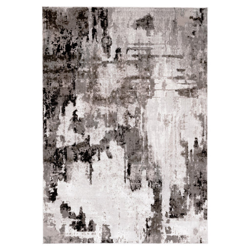 Ayda Black Painterly - T9004 - 5' x 8'