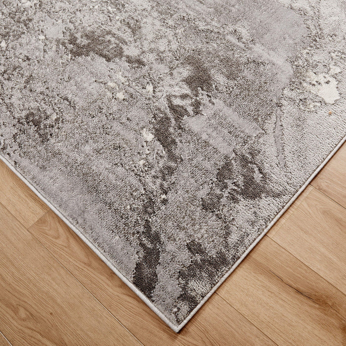 Ayda Gray Painterly - T9006 - 5' x 8'