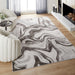 Ayda Gray Marbled - T9007 - 5' x 8'