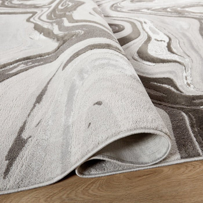 Ayda Gray Marbled - T9007 - 7' x 9'