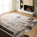 Ayda Gray Painterly - T9009 - 10' x 13'
