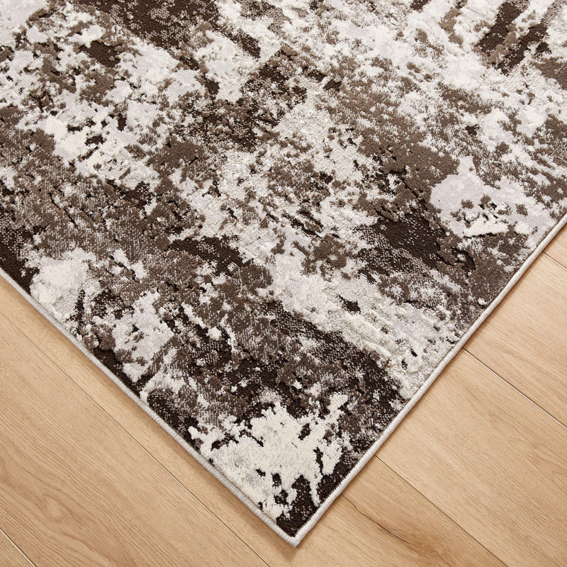Ayda Black Painterly - T9011 - 8' x 11'