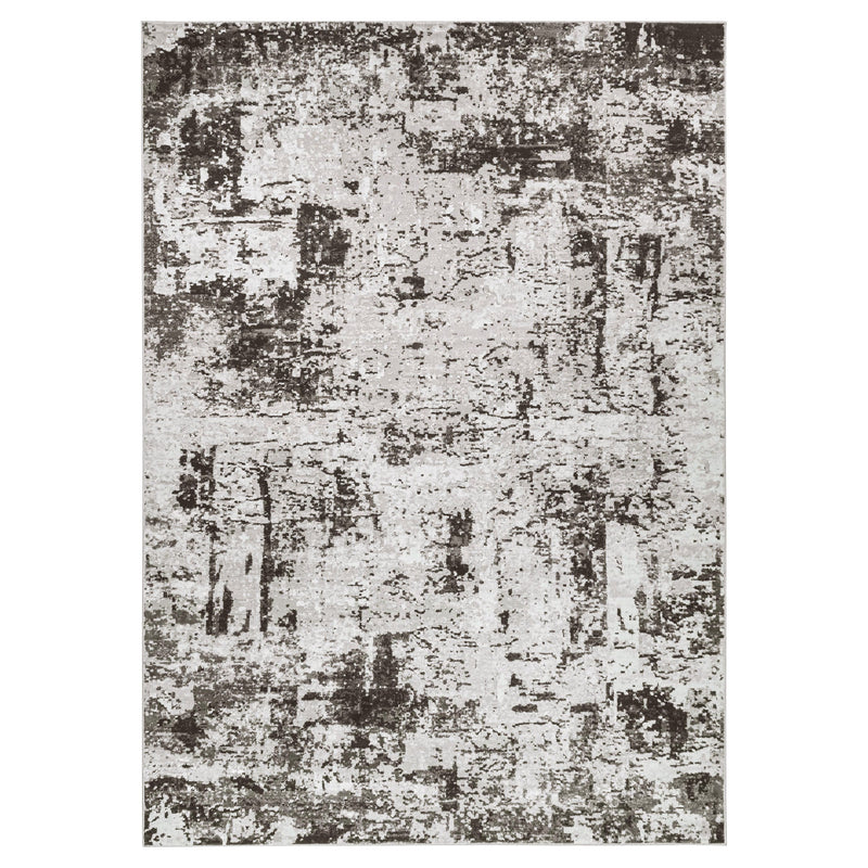 Ayda Black Painterly - T9011 - 5' x 8'