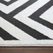 Optika Black Ivory Geometric - T9013 - 8' x 11'