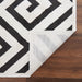 Optika Black Ivory Geometric - T9013 - 7' x 9'