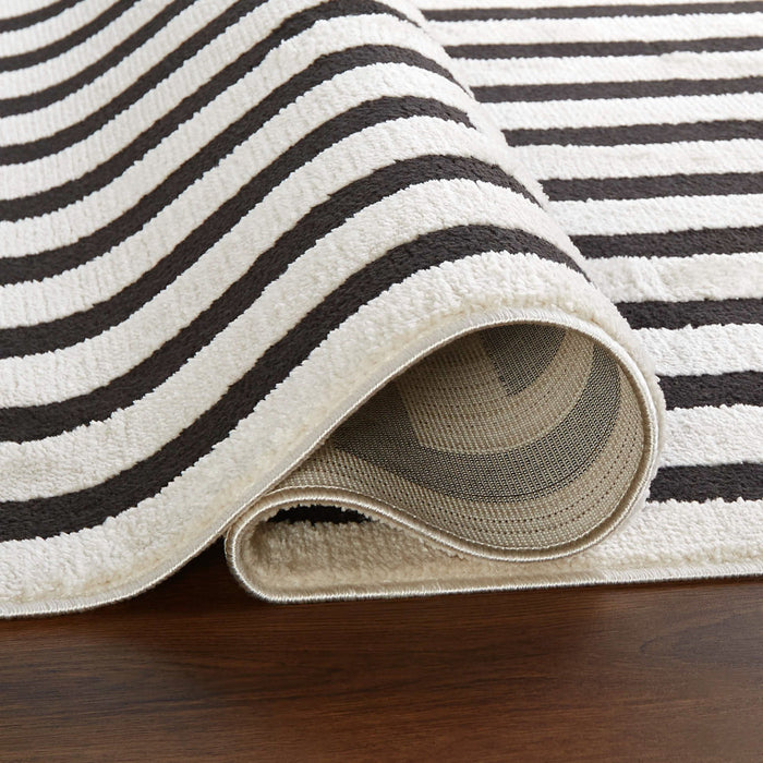 Optika Black Ivory Geometric - T9014 - 10' x 13'