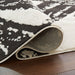 Optika Black Ivory Brush Stroke - T9015 - 7' x 9'