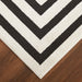 Optika Black Ivory Geometric - T9017 - 8' x 11'